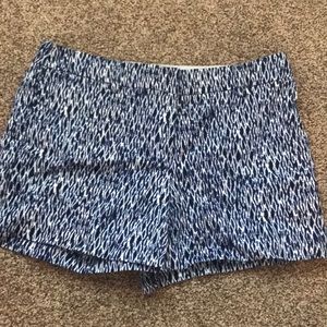 Water patterned shorts